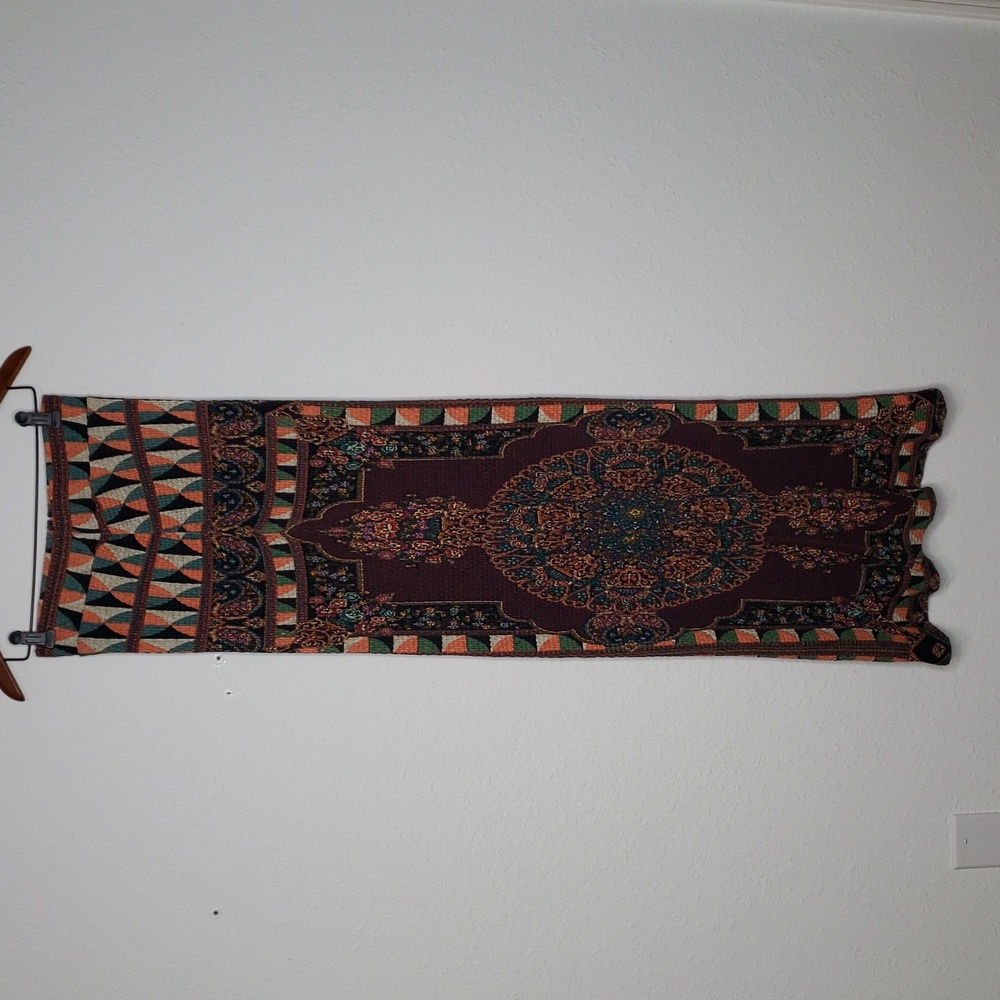 Farm Rio x Anthropologie Mixed Print  Maxi Long Skirt Size XS Festival Bohemian - Picture 9 of 16